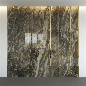 Arabesque wall panel